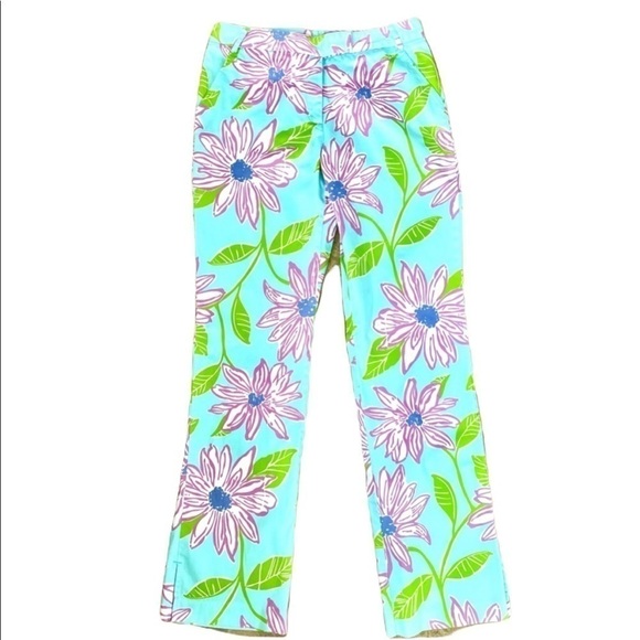 RARE White Tag Lilly Pulitzer “To Paulie” Pants Size 8 - Picture 4 of 9